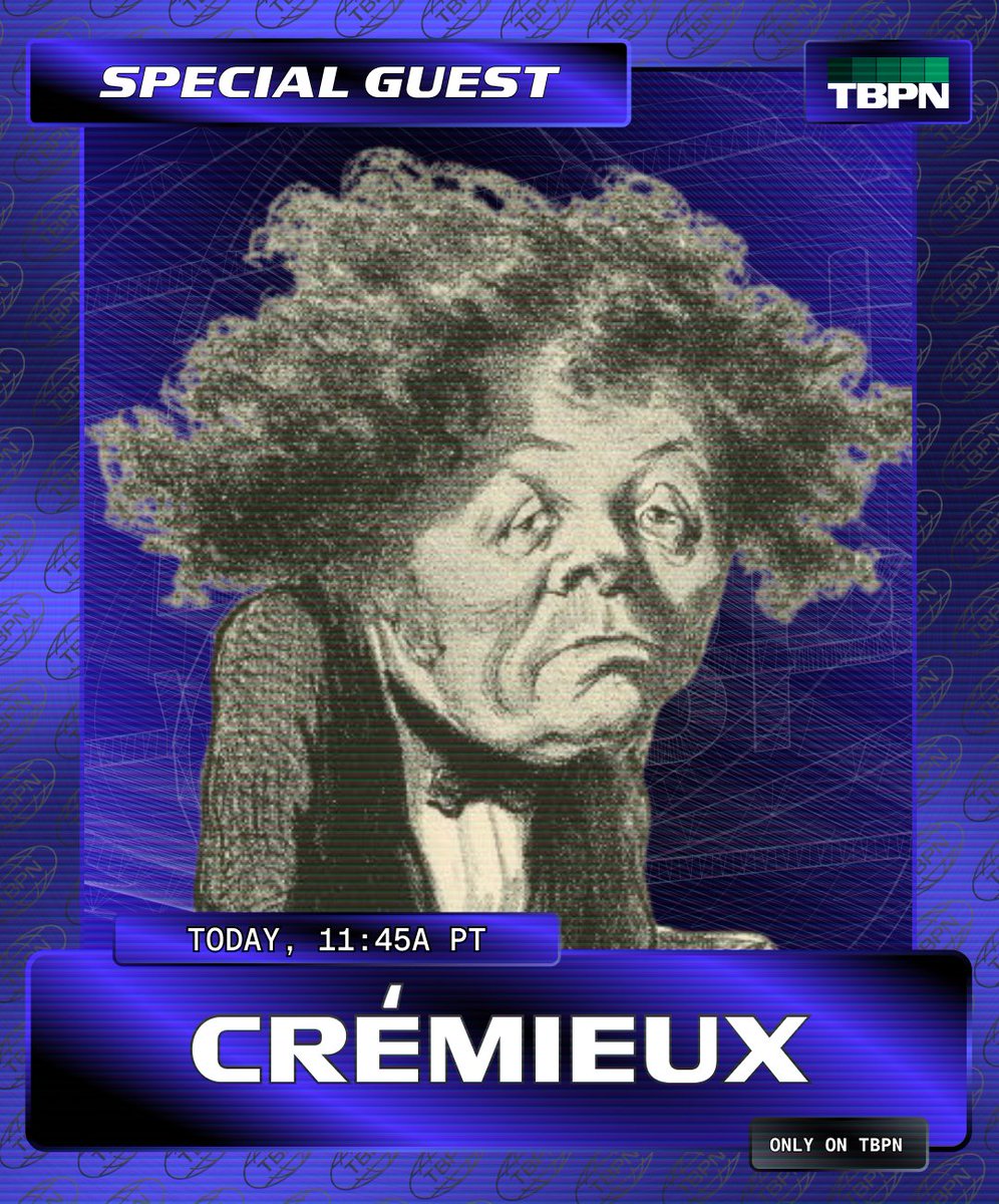 BREAKING: Both sides, back to back. @cremieuxrecueil and @KianSadeghi5 of Nucleus Genomics join TBPN today. https://t.co/aYmcP25Deb